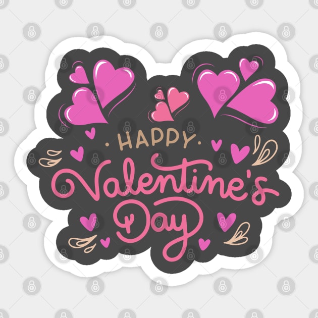 happy Valentine's Day Sticker by Good Luck to you